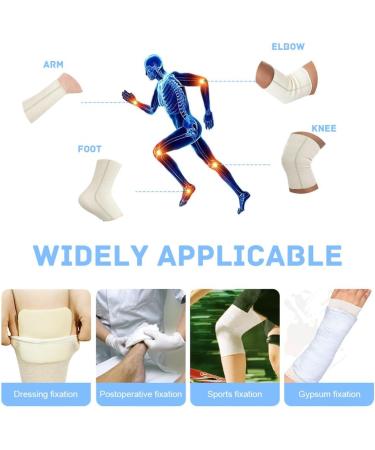 Buy Tubular Bandage - 2inch x 32.8ft Reusable Elastic Sport Bandage Sleeve for Arms Knees & Legs | International Shipping - Buy Online on GoSupps.com
