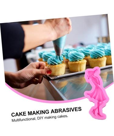 Cake Mold Dessert Kids Chocolate Chip Cookie Ornament Cupcake Baking DIY Baking Molds Chocolate Mold Jelly Candy Easy Ice Cube Trays Girl Baking Mold Candle 3D Decorate Silica Gel - Buy Online on GoSupps.com