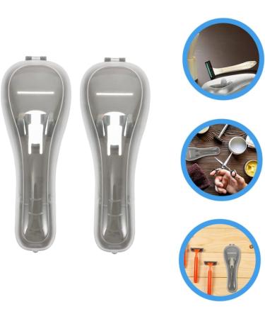 Minkissy 10 Pack Razor Storage Box Suitcase - Portable Travel Case for Nail Clippers & Shavers - Protective Cover for Hairdressers & Grooming - Buy Online on GoSupps.com