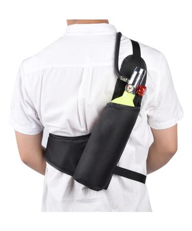 Oxygen Bottle Bag Tear Resistant Portable Oxygen Bag Shoulder Strap for Underwater Activity (S408)