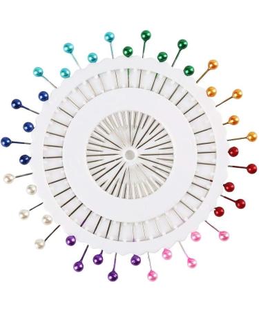 FINGOOO 480PCS 1.5 Sewing Pins for Fabric - Straight Pins for Crafts & Jewelry Making - Buy Online on GoSupps.com