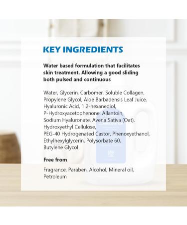 Oeneis Microcurrent Conductive Gel for Face Hydrating Collagen Radio Frequency Gel with Hyaluronic Acid & Aloe Vera Fragrance-Free Paraben-Free 75 fl oz - Buy Online on GoSupps.com