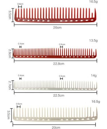 Comb Hair Care Double-sided Fine-tooth Comb Pocket Comb Fine-tooth Comb Suitable for Men and Women With Long Wet Hair and Curly Hair Hair Brush (Color : B) - Buy Online on GoSupps.com