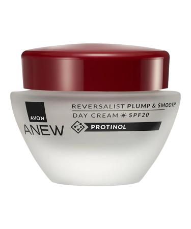 Avon Anew Reversalist Plump & Smooth Day Cream 50ml SPF20 Designed to Plump Skin Reduce Fine Lines and Wrinkles Dermatologically Tested Cruelty Free