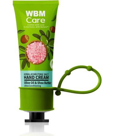 Natural Solution Cream, Himalayan Pink Salt with Olive Oil and Shea Butter, Intensive Hand Therapy, Natural & Organic, Chemical Free, Best for All Skin Types, Moisturizer 30g/1oz - Buy Online on GoSupps.com