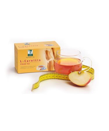 Baders L-Carnitin Figure Tea - Herbal Red Bush Tea with L-Carnitine for Diet & Fasting | 2x20 Filter Bags | Delicious Apple Flavor - Shop Now! - Buy Online on GoSupps.com