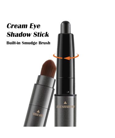 Boobeen Eyeshadow Pencil | Waterproof Cream Stick with Blending Brush | Shimmer & Matte 08# - Long-lasting Eye Makeup for All Skin Types - Buy Online on GoSupps.com