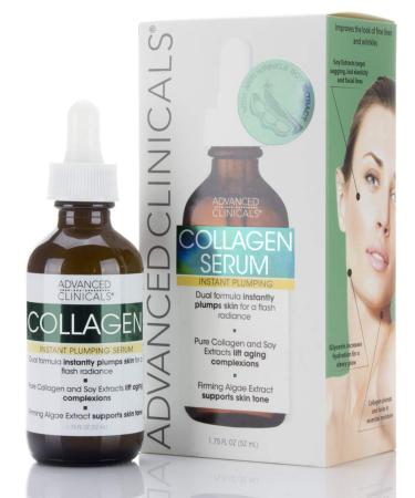 Advanced Clinicals Collagen Instant Plumping Serum 1.75 fl oz (52 ml)