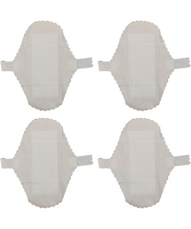 4pcs Breathable Washable Menstrual Pads | Soft Cotton Reusable Sanitary Pads | Skin Color | Absorbent & Portable - Buy Online on GoSupps.com