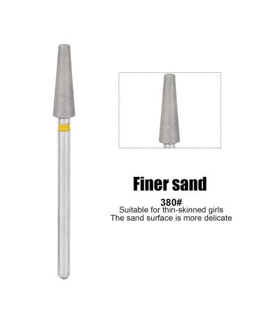 Nail Drill Bit - All-Purpose Grinding Head for Home & Salon | Emery Material with Storage Box - International Shipping Available - Buy Online on GoSupps.com