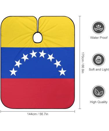 Venezuela Flag Barber Cape - Premium Haircut Apron for Home Salon & Barbershop - Buy Online on GoSupps.com