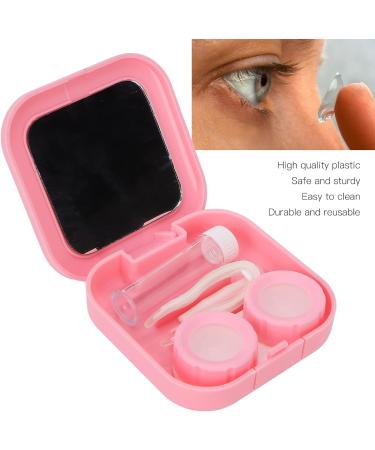 Sturdy Contact Lens Box & Holder with Tweezer Applicator - Perfect for Outdoor Travel & Office Use - Buy Online on GoSupps.com