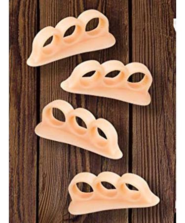 Toe Separator Silicone - Hallux Valgus Correction & Spreader - 2 Pairs for Comfortable Relief - Buy Online on GoSupps.com