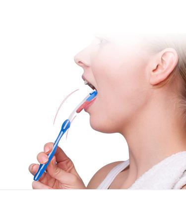 Emsiok 5 PCS Tongue Scraper Set | Tongue Cleaner for Adults | Eliminate Bad Breath - Buy Online on GoSupps.com