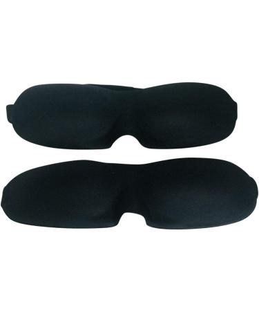 Hegai Palace 2 Pack 3D Silk Eye Mask for Women and Men - Block Light, Travel Nap, Comfortable Blindfold - Buy Online on GoSupps.com