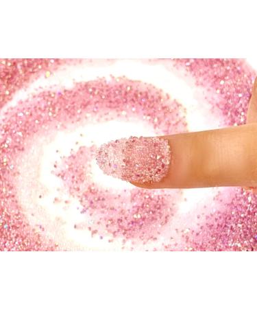 EIMASS Druzy Diamond Dust 3D Nail Art Crystals - Swarovski Alternative Gems (Light Pink AB)