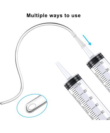 4 Packs Lamb Goat Puppy Kitten Feeding Tube Kit - 2x 16 FR Tube & 2x 60 ML Syringe - Pet Nursing Tool for Small Animals - Buy Online on GoSupps.com