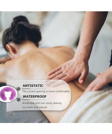 Lurrose Silicone Face Rest Pillow - Soft Massage Cushion for Skin Care and Relaxation - Purple - Buy Online on GoSupps.com