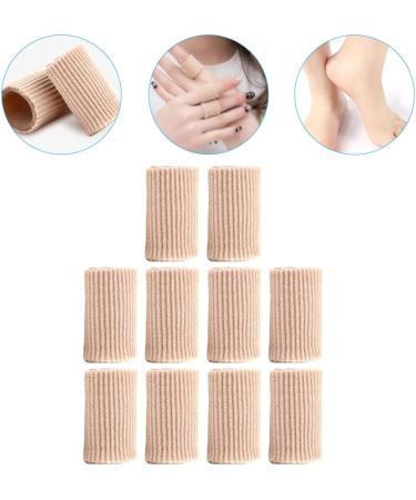 10PCS Toe Tubes Sleeves for Bunion Relief and Toe Protection - 3 Sizes - Buy Online on GoSupps.com