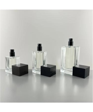 30ml & 50ml Clear Glass Spray Bottles - Travel-Friendly Refillable Cosmetic Packaging for Makeup & Perfume - Buy Online on GoSupps.com