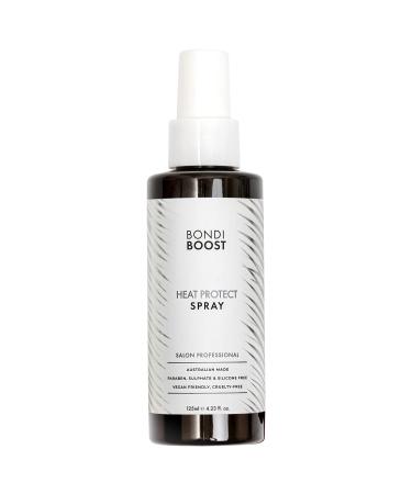 BondiBoost Heat Protectant Spray 4.23 fl oz - Thermal Hair Protection from Heat Styling - Light Weight Formula - Sulfate + Paraben Free, for Women + Men - Vegan/Cruelty-Free - Australian Made No-Hold