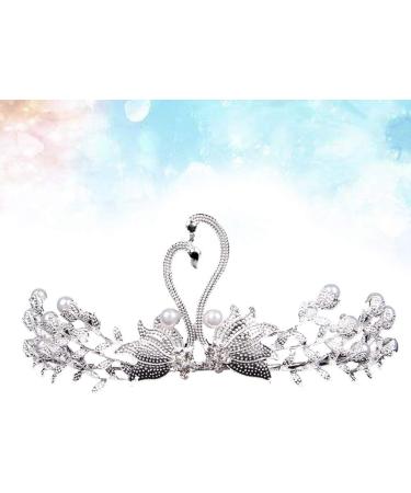 Beaupretty Hair Accessories Wedding Dress Headband Miss White Swan Crown - Buy Online on GoSupps.com