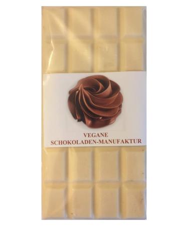 Lactosefree White Chocolate Alternative with Walnut VEGANE SCHOKOLADENMANUFAKTUR 100g