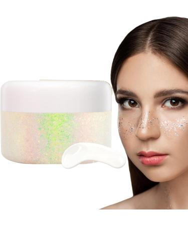 Face and Body | Hair Gel for Holographic Mermaid Accessories Chunky Sparkling Makeup for Body Face and Hair Fulenyi 02# - Buy Online on GoSupps.com
