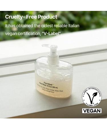 Pleuvoir Floral Musk Hand Wash 10 fl. oz | Moisturizing Vegan Hand Wash for Sensitive Skin | Cruelty-Free Tuberose & Floral Musk Soap - Buy Online on GoSupps.com