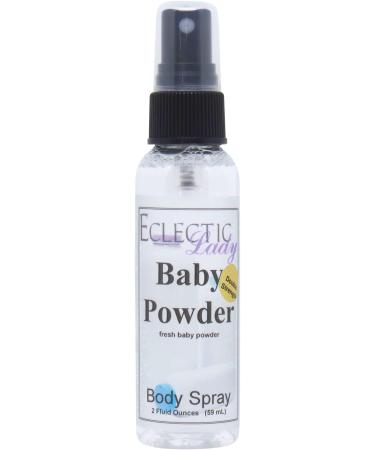 Body Spray for Women (Double Strength) 2 Oz Baby Powder Mist with Clean Light & Gentle Fragrance Long Lasting Perfume with Comforting Scent for Men & Women Cologne with Soft Subtle Aroma For