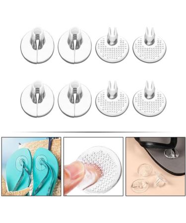 Healeved Silicone Flip-Flop Toe Protectors | Clear Gel Metatarsal Pads & Non-Slip Shoe Cushion Inserts for Ultimate Comfort - Buy Online on GoSupps.com
