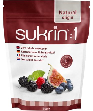 Sukrin: 1 - 500g Bag | Low-Calorie Sugar Alternative for Baking & Cooking - Shop Internationally - Buy Online on GoSupps.com