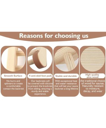 Louffy Ergonomic S-Shaped Sauna Backrest | Wooden Backrest for Health & Relaxation | Ideal for Sauna Recovery - International Shipping - Buy Online on GoSupps.com