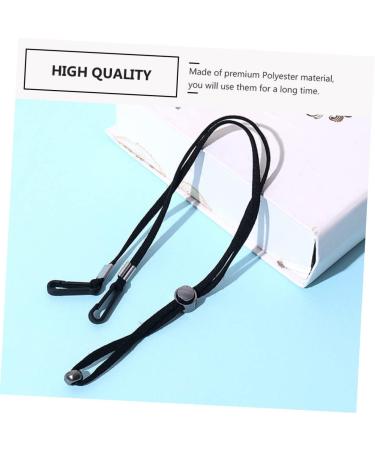 Adjustable 4-Piece Wind Rope Face Mask Lanyard Holder | Neck Key Cord | Durable Polyester Extension - Buy Online on GoSupps.com