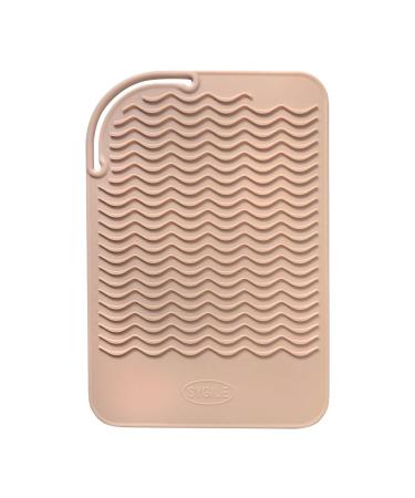 Sygile 11 X 7.5 Larger Size Heat Resistant Silicone Travel Mat  Anti-heat Pad for Hair Straighteners  Curling Irons  Flat Irons and Other Hot Styling Tools - Blush Pink 11x7.5 Inch (Pack of 1) Blush Pink - Buy Online on GoSupps.com