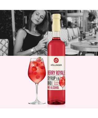 H llinger Berry Royale Sirop Bio Sans Alcool Fruit et Amer Bouteilles en Verre de 500ml Lot de 3 - Buy Online on GoSupps.com