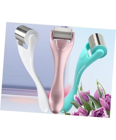 minkissy Roller Rolling Face Tools Skin Care Tools for Face Skin Care Face Roller Facial Ice Globes Ice Beads Puck Scroll Wheel Ball Golden 16x4.5cm Golden - Buy Online on GoSupps.com