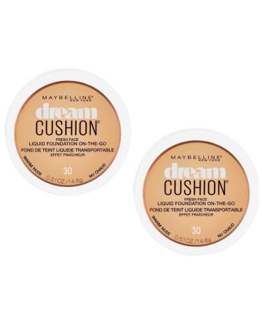 Maybelline Dream Cushion Fresh Face Liquid Foundation -  Warm Nude - 0.51 Ounce