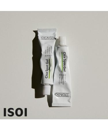 ISOI CICAGO Cica Spot Gel 25g | Calming & Soothing Gel for Sensitive Skin | Instant Relief for Irritation | Korean Skincare - Shop Internationally - Buy Online on GoSupps.com