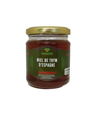 Pure Spanish Thyme Honey - 250g Net Weight - Pure and Natural Honey from Spain - immunite BOOSTER