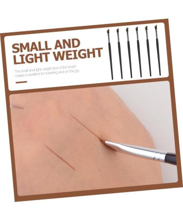 Housoutil Concealer Brush 6pcs Eyebrow Brush Makeup Brush Eyeliner Pencil Brow Brush Angled Cosmetic Brush Miss Flat Qingxian - Buy Online on GoSupps.com