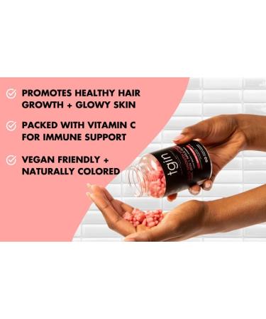 tgin Wild Growth Vitamins Hair Skin + Nails Gummies Duo Box - 120 Count | Repair, Restore, Hair Growth - Buy Online on GoSupps.com