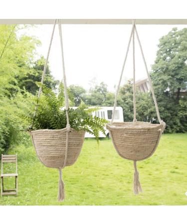 Flowerpot garden hanging planter Strongly hung steadily attractive for the supply of flowers green plants - Buy Online on GoSupps.com
