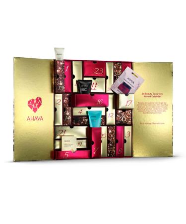 AHAVA Adventure Gift Set - 24 Item Advent Calendar for Skincare & Self-Care | International Shipping Available - Buy Online on GoSupps.com