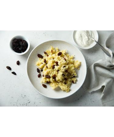 Organic Hulled Millet Grain - 3 Lbs (48 oz) for Cooking - Non GMO, Kosher & Vegan - Fresh Millet Seed - Buy Online on GoSupps.com