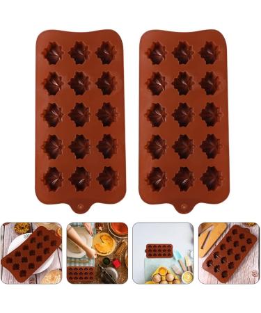 OUNONA 3pcs Maple Leaf Mold Leaf Silicone Candy Bath Molds Chocolate Candy Leaf Shape Fondant Mold DIY Maple Chocolate Mold Confectionery Fall Chocolate Candies 3D Mousse Silica Gel - Buy Online on GoSupps.com