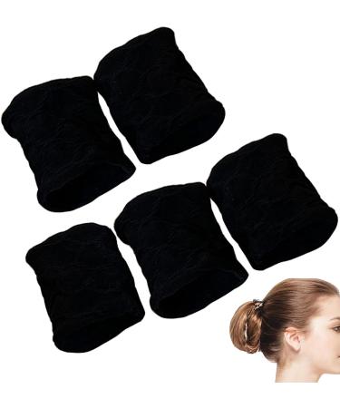 Elastic Hair Ties Wide Hair Ties Hair Elastics | Hair Accessories Seamless Elastics Rubber Bands No Damage Ponytail Holders Pony Tails Hair Ties - Buy Online on GoSupps.com