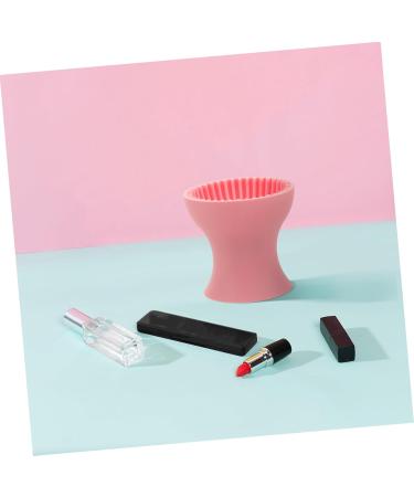 Didiseaon Makeup Brush Cleaner makeup cleaner cup makeup brush small cosmetic brush cleaner cosmetic brush cleaner cup Silica gel Cleaner make up detergent cleaning rack travel cleaning cup - Buy Online on GoSupps.com