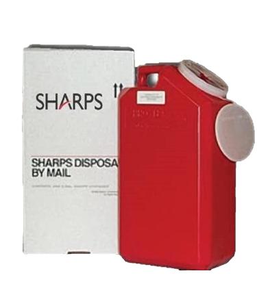 Sharps Compliance 13000-008 3 gal Needle Disposal Container - 15.34 fl. oz. - Plastic - English - Buy Online on GoSupps.com