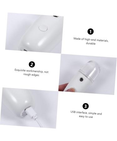 BIUDECO 1 Set Spray Hydrating Apparatus Portable Humidifer Facial Water Sprayer Handheld Lash Plastic White - Buy Online on GoSupps.com